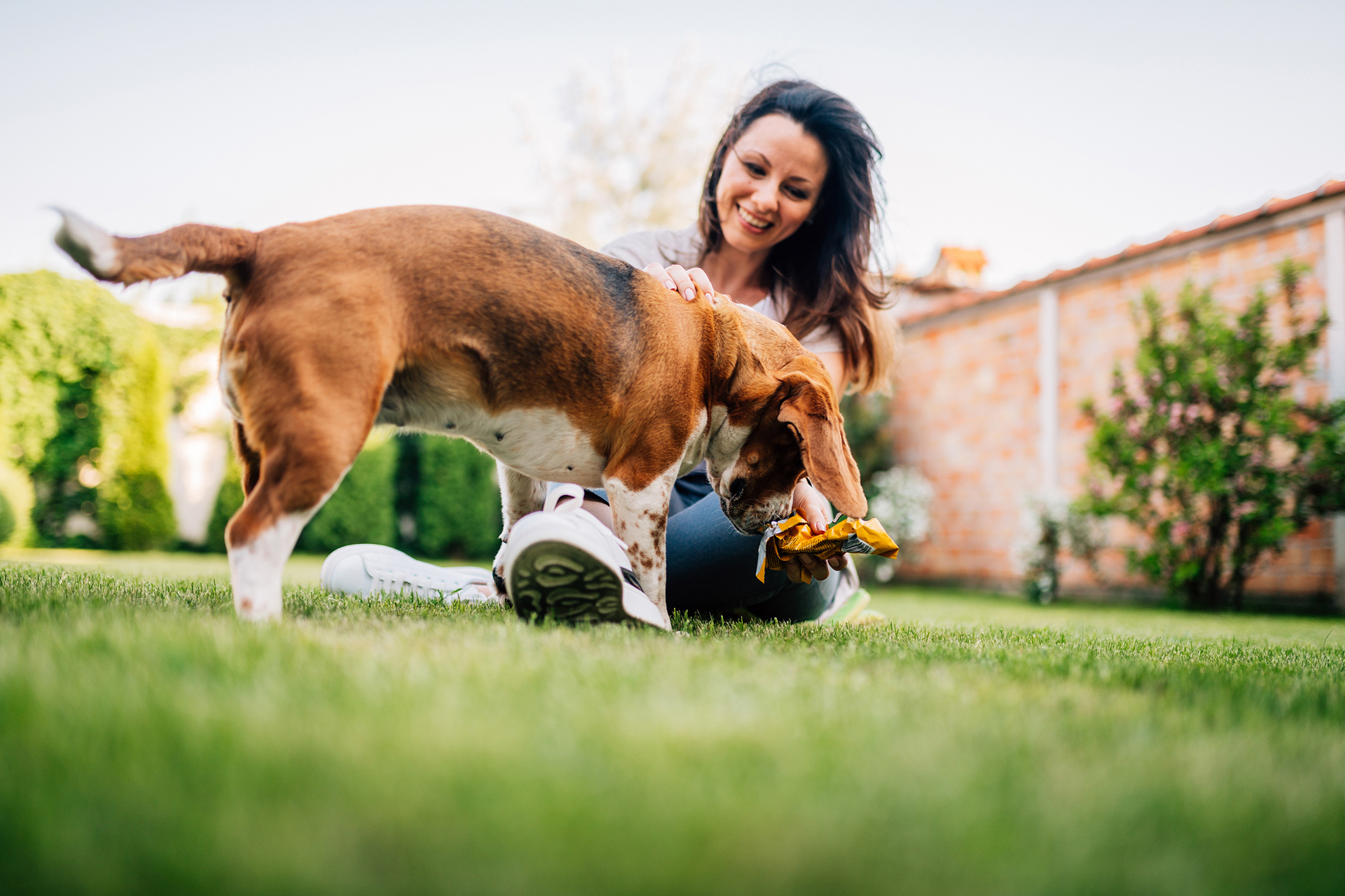 women with dog